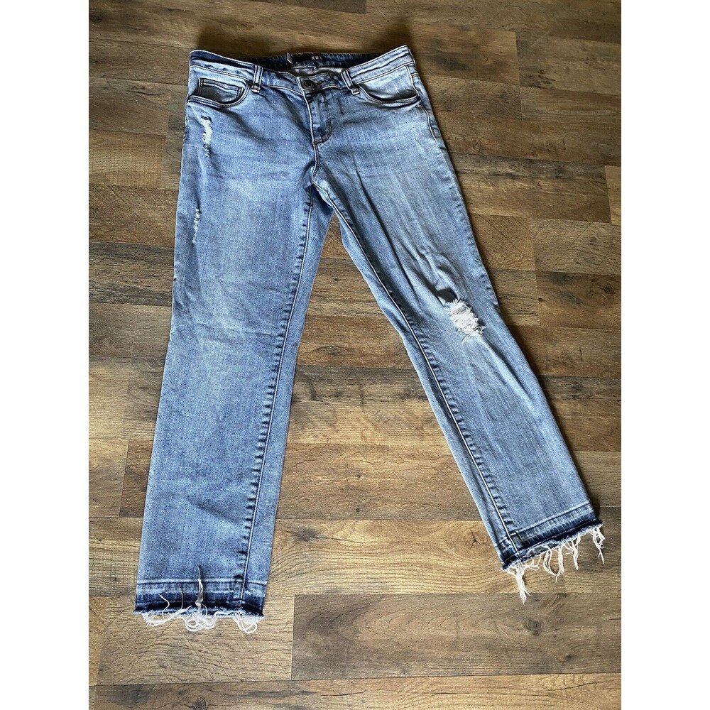 KUT FROM THE KLOTH REESE ANKLE STRAIGHT LEG‎ JEANS WOMENS SIZE 6